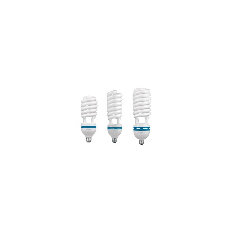 Focos ahorradores Volteck espiral alta potencia T5
