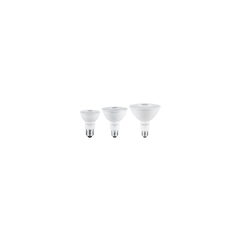Focos LED Volteck luz cálida