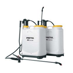 Fumigadoras de mochila Pretul 20 y 16 litros