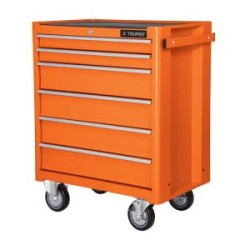 Gabinete metálico móvil de 6 cajones TRUPER capacidad de 130kg Mod. GAMO-6130