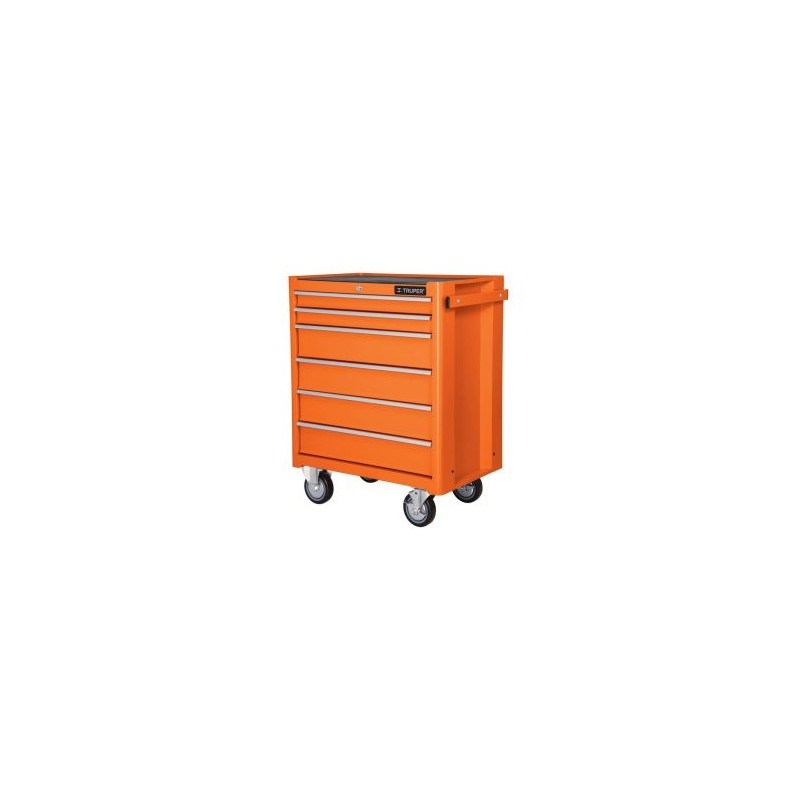 Gabinete metálico móvil de 6 cajones TRUPER capacidad de 130kg Mod. GAMO-6130