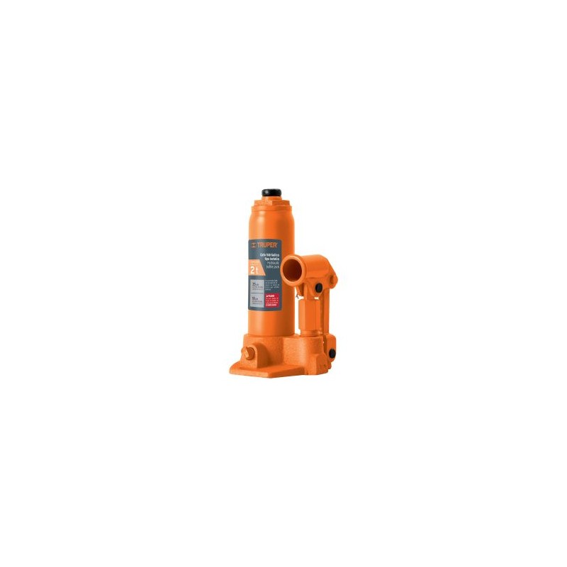 Gato hidráulico de botella Truper 2 t Mod. GAT-2
