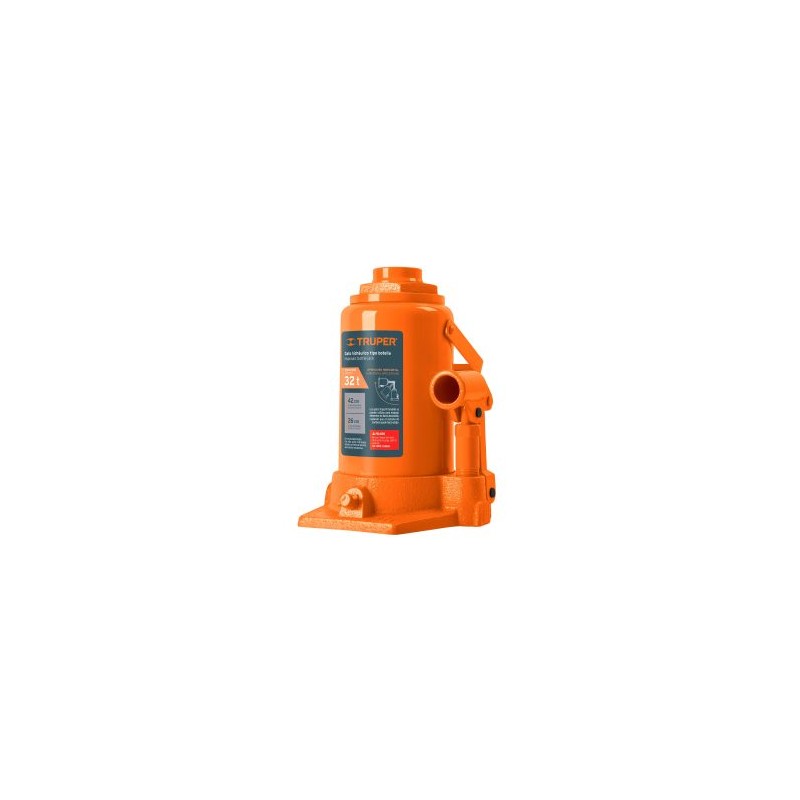 Gato hidráulico de botella Truper 32 t Mod. GAT-32
