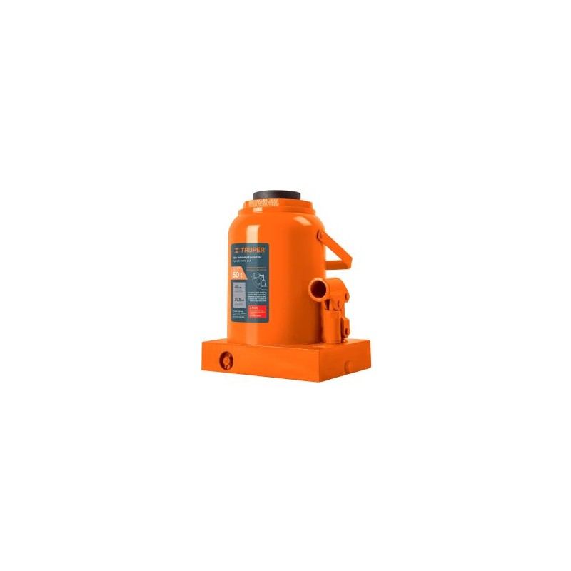 Gato hidráulico de botella Truper 50 t Mod. GAT-50