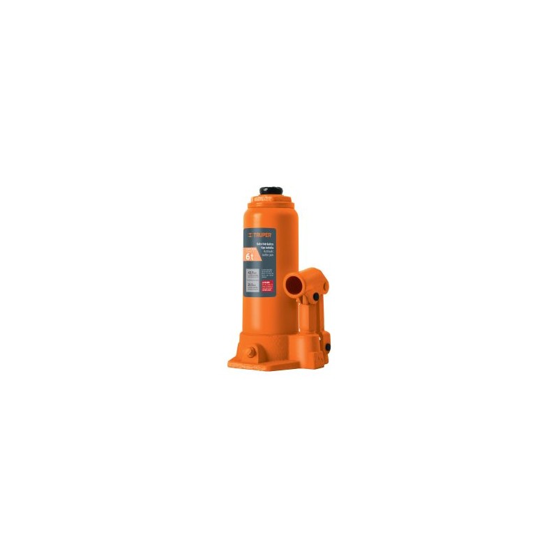 Gato hidráulico de botella Truper 6 t Mod. GAT-6