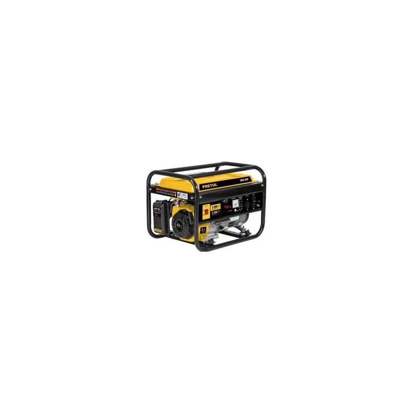 Generador eléctrico con motor a gasolina PRETUL 2.8 kW Mod. GEN-25P