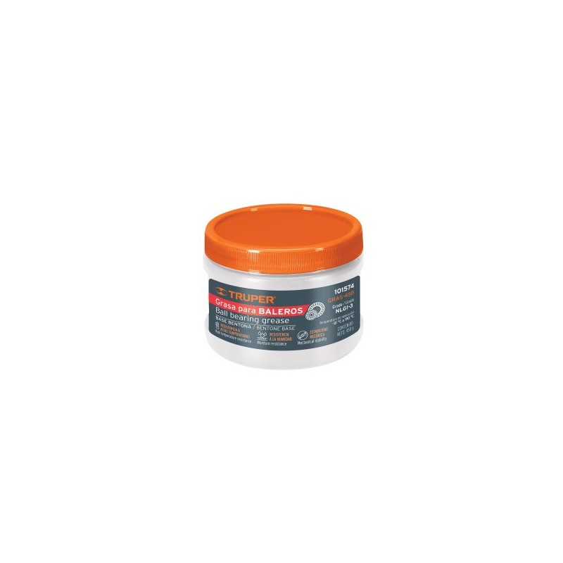 Grasa automotriz Truper base bentona 450 g Mod. GRAS-45B