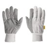 Guantes de seguridad y trabajo Pretul de algodón con puntos PVC en palma unitalla Mod. GU-455