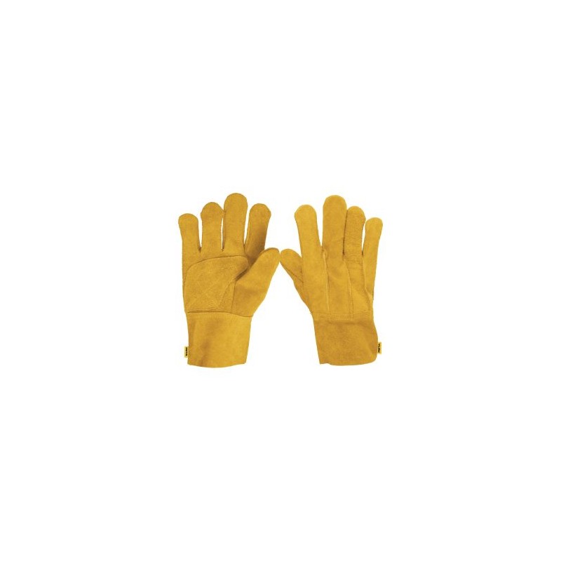 Guantes de seguridad y trabajo Pretul de carnaza cortos Mod. GU-225
