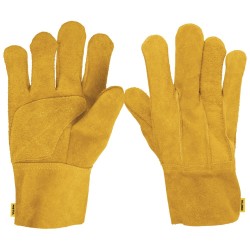 Guantes de seguridad y trabajo Pretul de carnaza cortos Mod. GU-225