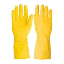 Guantes de seguridad y trabajo Pretul de látex antiderrapantes amarillos