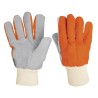 Guantes de seguridad y trabajo Truper carnaza y loneta uso ligero Mod. GU-265