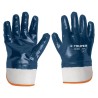 Guantes de seguridad y trabajo Truper de algodón recubiertos de nitrilo puño de seguridad Mod. GU-845
