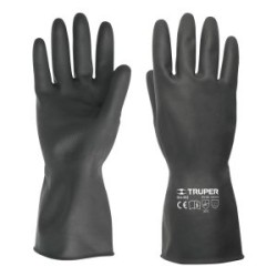 Guantes de seguridad y trabajo Truper de látex para trabajos de pinturas