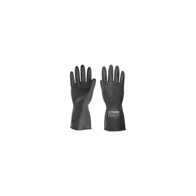 Guantes de seguridad y trabajo Truper de látex para trabajos de pinturas