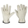 Guantes de seguridad y trabajo Truper de piel de cerdo tipo operador Mod. GU-743