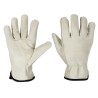 Guantes de seguridad y trabajo Truper de piel de cerdo tipo operador Mod. GU-743