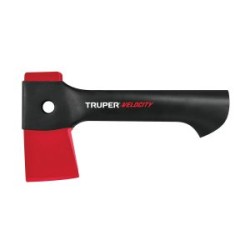 Hacha Cazadora Truper Velocity de 9?, Mango de Nylon Mod. HVE-1C