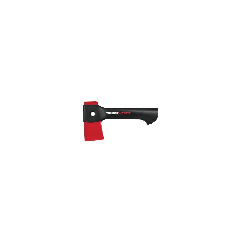 Hacha Cazadora Truper Velocity de 9?, Mango de Nylon Mod. HVE-1C