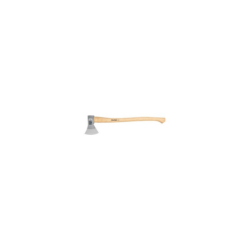 Hacha Europea Truper de 28? 1000 g con Mango de Hickory Mod. HE-1000