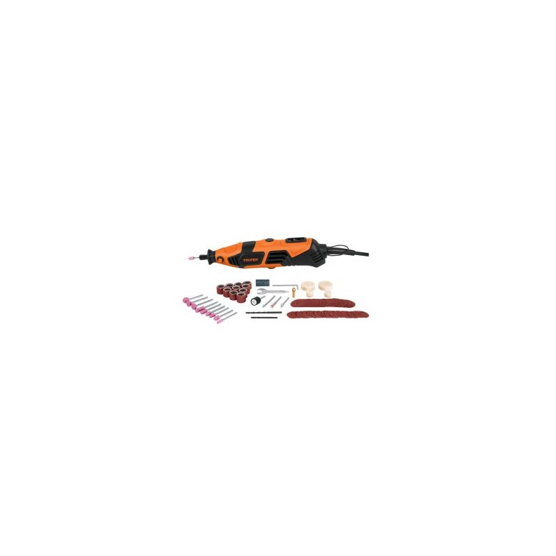 Herramienta rotativa profesional Truper 97 accesorios 150 W Mod. MOTO-A2