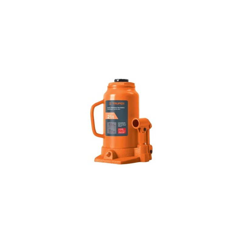 Gato hidráulico de botella Truper 21 t Mod. GAT-20