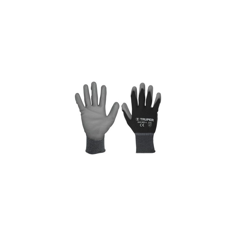 Guantes de seguridad y trabajo Truper con recubrimiento de poliuretano