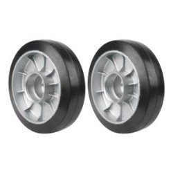 2 ruedas para patín traspaleta Truper de 2 toneladas PU-2HU Mod. RU-PAT-HU