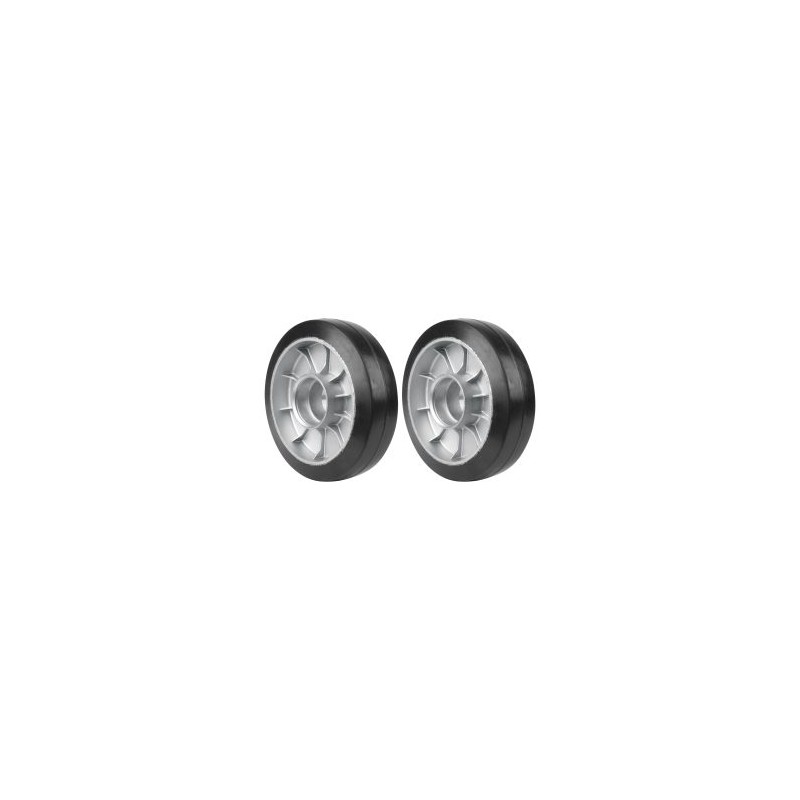 2 ruedas para patín traspaleta Truper de 2 toneladas PU-2HU Mod. RU-PAT-HU