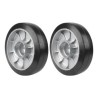 2 ruedas para patín traspaleta Truper de 2 toneladas PU-2HU Mod. RU-PAT-HU