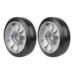 2 ruedas para patín traspaleta Truper de 2 toneladas PU-2HU Mod. RU-PAT-HU