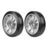 2 ruedas para patín traspaleta Truper de 2 toneladas PU-2HU Mod. RU-PAT-HU
