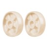 2 Ruedas para patín traspaleta Truper de 3 ton PAT-3NY Mod. RU-PAT-NY