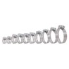 Abrazaderas reforzadas Fiero de acero inoxidable de 3/8” a 1-1/2”