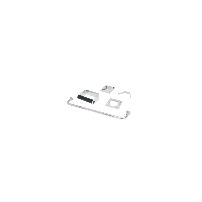Accesorios para Baño de Acero Inoxidable Foset 5 Piezas Cromadas Mod. A-800