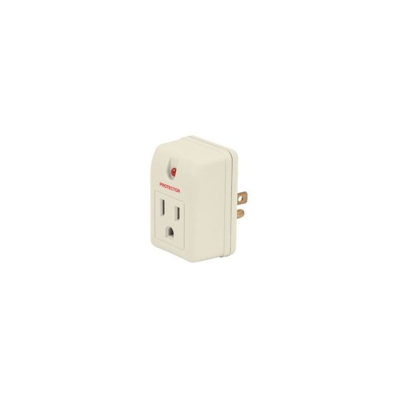 Adaptador eléctrico con supresor de picos 270 joules Volteck Mod. AD-270