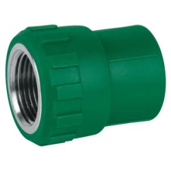 Adaptadores Hembra Foset de PPR con Inserto Metálico