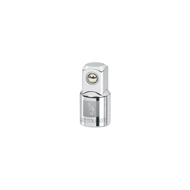 Adaptador de Matraca Truper de Cuadro 3/8? a Cuadro 1/2? Mod. A-5253