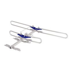 Antena aérea para TV Volteck tipo dura oro de 4 elementos Mod. ANDO-4