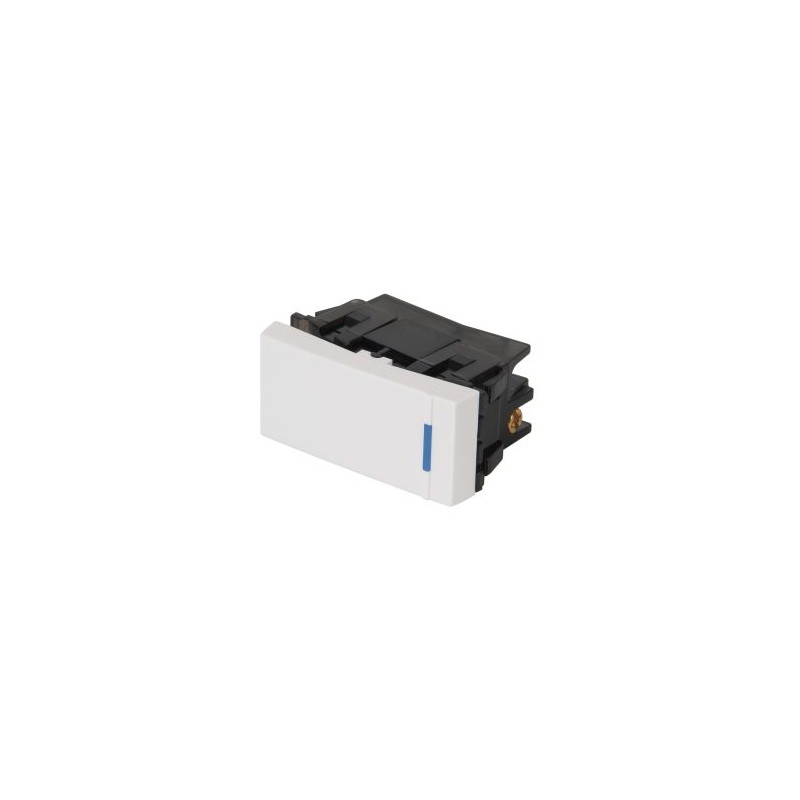 Apagador sencillo Volteck 1 modulo línea Española Mod. APSE-EB