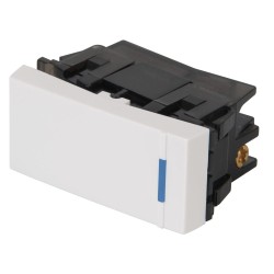 Apagador sencillo Volteck 1 modulo línea Española Mod. APSE-EB