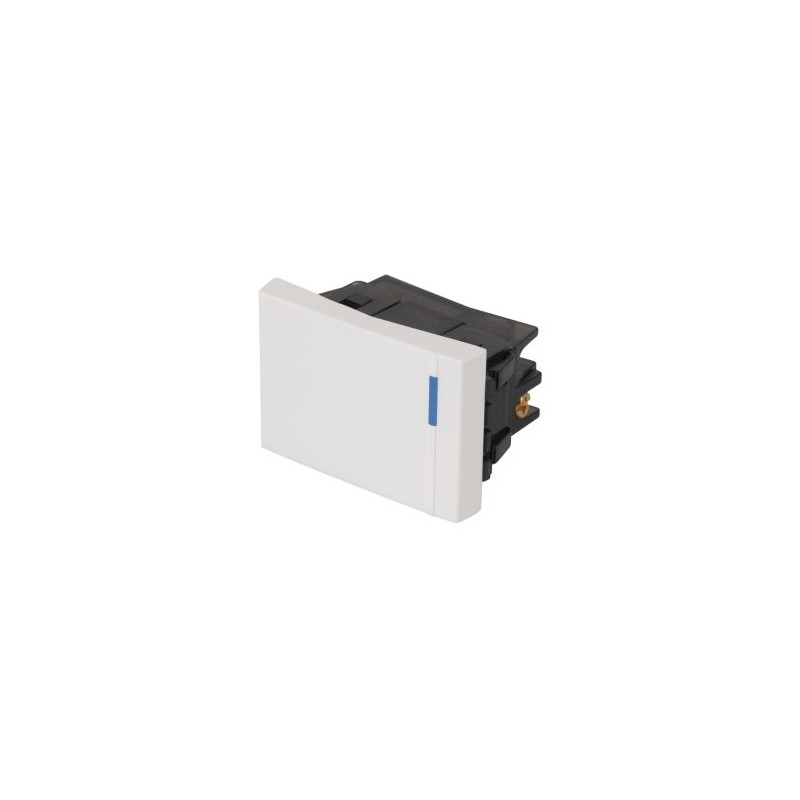 Apagador sencillo Volteck 1.5 módulos línea Española Mod. APSE15-EB