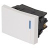 Apagador sencillo Volteck 1.5 módulos línea Española Mod. APSE15-EB