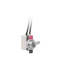 Apagador de palanca Volteck con cable Mod. APAL-2C