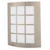 Arbotante exterior decorativo Volteck Lait 15 W acero inoxidable Mod. ARB-003L