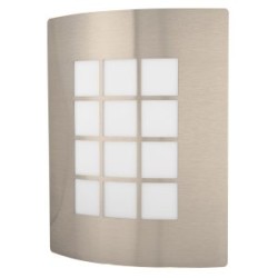 Arbotante exterior decorativo Volteck Lait acero inoxidable Mod. ARB-003S