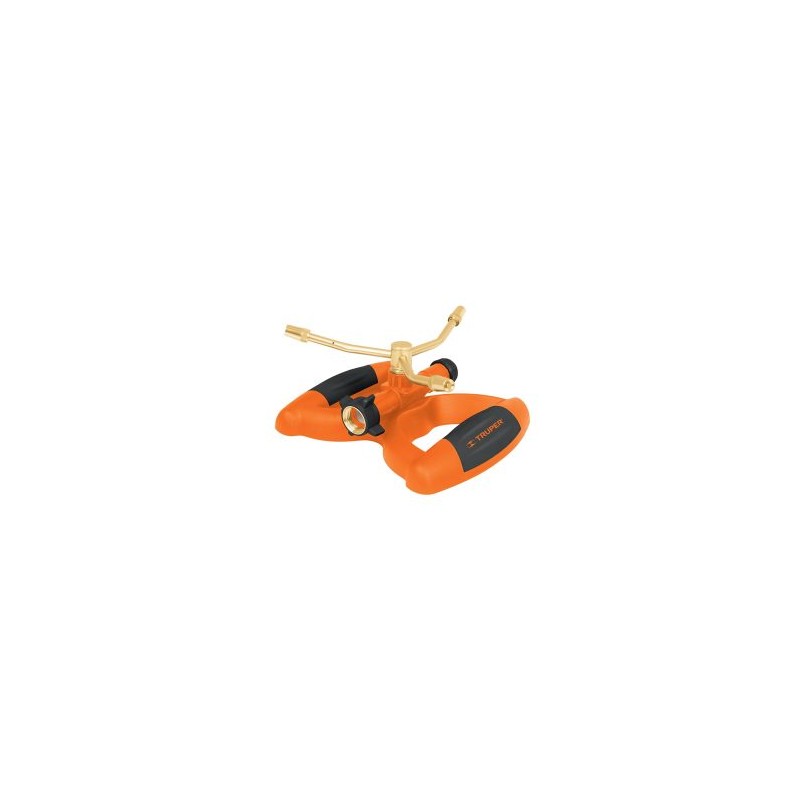 Aspersor metálico de 3 brazos con base plástica Truper Mod. ASP-B3