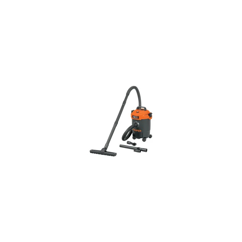 Aspiradora para casa eléctrica de plástico para sólidos y líquidos TRUPER 3 gal Mod. ASP-03N