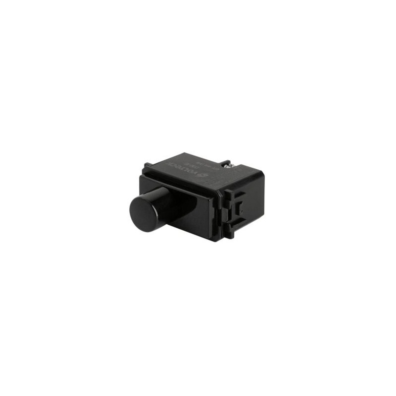 Atenuador de luz rotativos negro Volteck línea Italiana Mod. DIM-IN