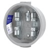 Base para medidor Volteck 4 terminales Mod. BASE-4